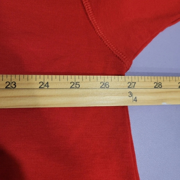 LIVI CozySoft Half-Zip Colorblock Cropped Pullover In Adrenaline Rush Size 22/24 - Picture 8 of 9